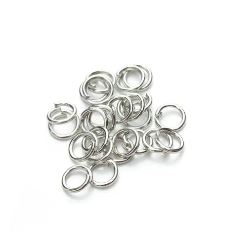 8 Farben, 200 Stück offene Biegeringe + 50 Stück Karabinerverschlüsse, Haken, Verbinder, Schmuckherstellung, DIY-Armband, Halskette, Schmuckzubehör-Set, Rhodium 8 Farben, 200 Stück offene Biegeringe + 50 Stück Karabinerverschlüsse, Haken, Verbinder, Schmuckherstellung, DIY-Armband, Halskette, Schmuckzubehör-Set, Rhodium von SEDRGH