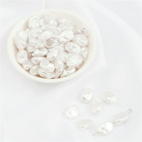 ABS Perlen Charms Herz Schmetterling Unregelmäßiger Anhänger für Ohrringe Armband Halskette Haarspange DIY Schmuckherstellung-10PCS_j von SEDRGH