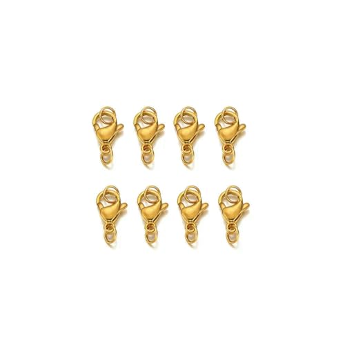 Edelstahl-Karabinerverschlüsse, Verbindungsstücke, Verlängerungsketten, Verbindungsstücke, Biegeringe, Verbindungsstücke für Armband, Halskette, DIY-Schmuckherstellung, Gold B 01 Edelstahl-Karabinerverschlüsse, Verbindungsstücke, Verlängerungsketten, Verbindungsstücke, Biegeringe, Verbindungsstücke für Armband, Halskette, DIY-Schmuckherstellung, Gold B 01 von SEDRGH
