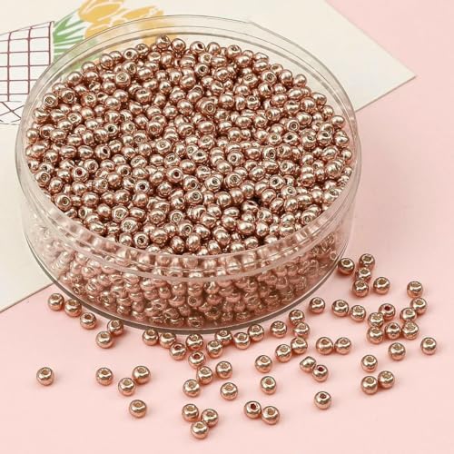Hochwertige metallisch gefärbte Glasperlen 2/3/4,0 mm für die Schmuckherstellung, DIY-Handarbeiten, Bastelbedarf-BBG096-07-2 mm-1000 Stück Hochwertige metallisch gefärbte Glasperlen 2/3/4,0 mm für die Schmuckherstellung, DIY-Handarbeiten, Bastelbedarf-BBG096-07-2 mm-1000 Stück von SEDRGH