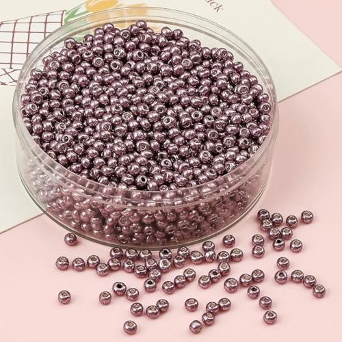 Hochwertige metallisch gefärbte Glasperlen 2/3/4,0 mm für die Schmuckherstellung, DIY-Handarbeiten, Bastelbedarf-BBG096-14-2 mm-1000 Stück Hochwertige metallisch gefärbte Glasperlen 2/3/4,0 mm für die Schmuckherstellung, DIY-Handarbeiten, Bastelbedarf-BBG096-14-2 mm-1000 Stück von SEDRGH