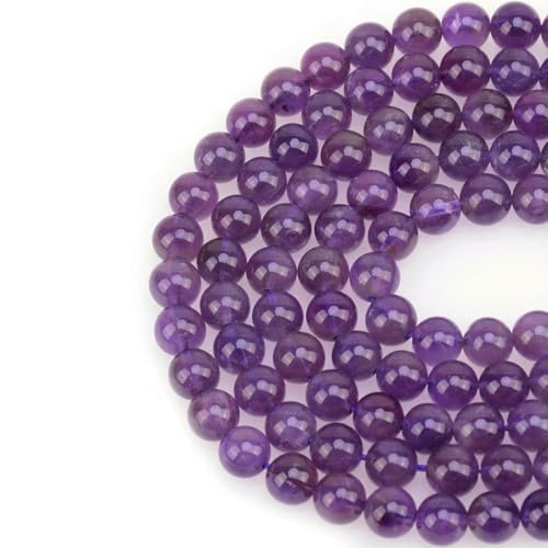 Natürliche schwarze Larvikit-Labradorit-Steinperlen, runde lose Perlen zur Schmuckherstellung, Armband- und Halskettenzubehör, 15 Zoll, 4/6/8/10 mm, Reinheit: Amethyst, 8 mm (ca. 46 S Natürliche schwarze Larvikit-Labradorit-Steinperlen, runde lose Perlen zur Schmuckherstellung, Armband- und Halskettenzubehör, 15 Zoll, 4/6/8/10 mm, Reinheit: Amethyst, 8 mm (ca. 46 S von SEDRGH