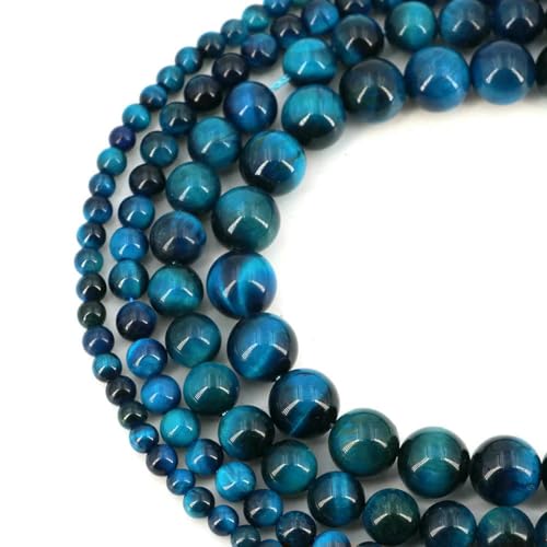 Natürliche schwarze Larvikit-Labradorit-Steinperlen, runde lose Perlen zur Schmuckherstellung, Armband- und Halskettenzubehör, 15 Zoll, 4/6/8/10 mm, blaues Tigerauge, 8 mm (ca. 46 Stü Natürliche schwarze Larvikit-Labradorit-Steinperlen, runde lose Perlen zur Schmuckherstellung, Armband- und Halskettenzubehör, 15 Zoll, 4/6/8/10 mm, blaues Tigerauge, 8 mm (ca. 46 Stü von SEDRGH