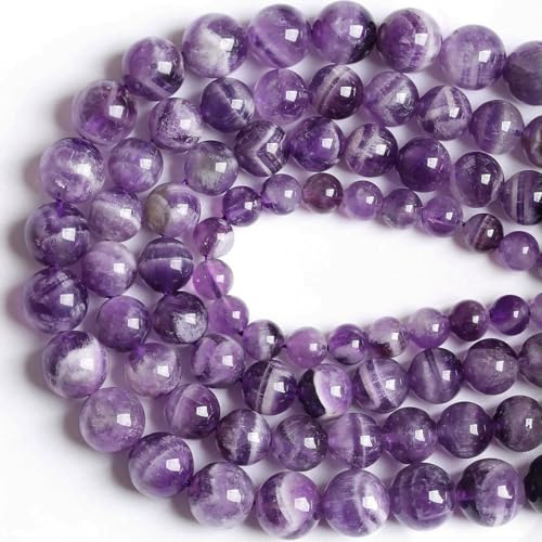 Natürliche schwarze Larvikit-Labradorit-Steinperlen, runde lose Perlen zur Schmuckherstellung, Armband- und Halskettenzubehör, 38,1 cm, 4/6/8/10 mm, Traum-Amethyst, 10 mm (ca. 36 Stüc Natürliche schwarze Larvikit-Labradorit-Steinperlen, runde lose Perlen zur Schmuckherstellung, Armband- und Halskettenzubehör, 38,1 cm, 4/6/8/10 mm, Traum-Amethyst, 10 mm (ca. 36 Stüc von SEDRGH