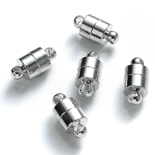 Paare/Los 12x6mm Magnetverschlüsse Zylinder Endschnalle Magnetverschlüsse für Anschlussseilkette DIY Schmuck Armband Halskette-2 Paare/Los 12x6mm Magnetverschlüsse Zylinder Endschnalle Magnetverschlüsse für Anschlussseilkette DIY Schmuck Armband Halskette-2 von SEDRGH