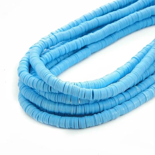 Polymer-Ton-Perlen, 6 mm, Regenbogenfarben, rund, flach, Chip-Perlen für die Schmuckherstellung, Boho, einzigartiges Armband, lose Perlen, Zubehör, DIY-18–6 mm, 38,1 cm Polymer-Ton-Perlen, 6 mm, Regenbogenfarben, rund, flach, Chip-Perlen für die Schmuckherstellung, Boho, einzigartiges Armband, lose Perlen, Zubehör, DIY-18–6 mm, 38,1 cm von SEDRGH