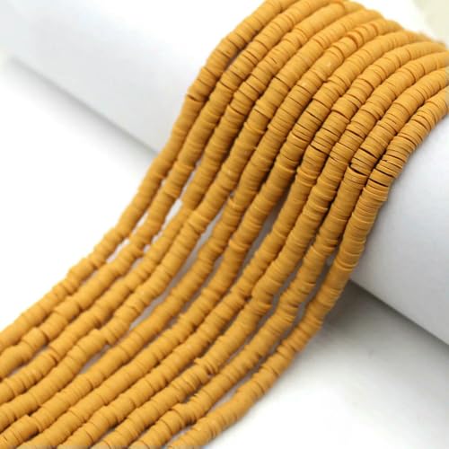 Polymer-Ton-Perlen, 6 mm, Regenbogenfarben, rund, flach, Chip-Perlen für die Schmuckherstellung, Boho, einzigartiges Armband, lose Perlen, Zubehör, DIY-37-6 mm, 15 Zoll Polymer-Ton-Perlen, 6 mm, Regenbogenfarben, rund, flach, Chip-Perlen für die Schmuckherstellung, Boho, einzigartiges Armband, lose Perlen, Zubehör, DIY-37-6 mm, 15 Zoll von SEDRGH