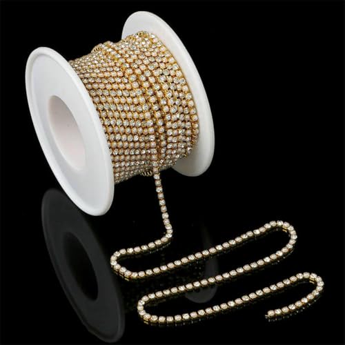 Yard Perlen Strass Kette Gold Silber Farbe Kupfer Cup Ketten Trim Für Schmuck Herstellung Komponenten Handwerk DIY Nähen-Auf Kleidung-07 Yard Perlen Strass Kette Gold Silber Farbe Kupfer Cup Ketten Trim Für Schmuck Herstellung Komponenten Handwerk DIY Nähen-Auf Kleidung-07 von SEDRGH