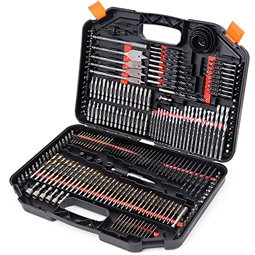 246-teilig Bohrerset Combo Kit Metall und Holz Bohrerset Combo Kit für Holz Metall Zement Bohren und Schrauben 246-teilig Bohrerset Combo Kit Metall und Holz Bohrerset Combo Kit für Holz Metall Zement Bohren und Schrauben von SEDY