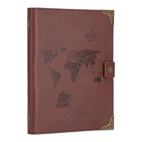 SEEALLDE Leder Notizbuch A5 Nachfüllbar Ringbuch Tagebuch Liniert 200 Seiten für Erwachsene und Jungs SEEALLDE Leder Notizbuch A5 Nachfüllbar Ringbuch Tagebuch Liniert 200 Seiten für Erwachsene und Jungs von SEEALLDE