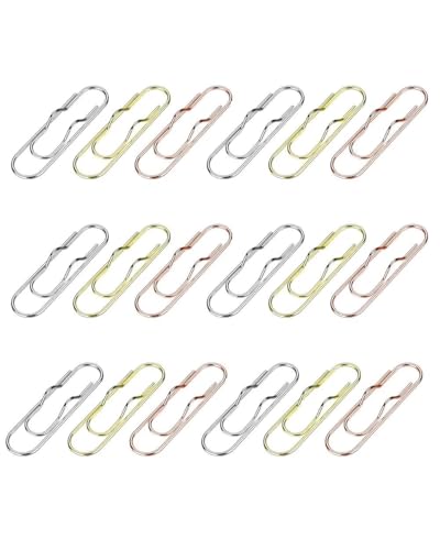 Metall-Stift-Clips, Lesezeichen, Stifthalter, Stifthalter, Planer, Zubehör für Notizbuch, Klemmbrett, Tagebuch, Planer, 18 Stück Metall-Stift-Clips, Lesezeichen, Stifthalter, Stifthalter, Planer, Zubehör für Notizbuch, Klemmbrett, Tagebuch, Planer, 18 Stück von SEEK RARE