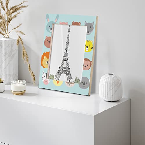 28,9 x 35,6 cm Bilderrahmen Zoo Cartoon Kopf für Wand und Tischplatte mit klarem Acryl Löwenkopf dicke Kante Holz Bilderrahmen Dekor für Hoch- oder Querformat 28,9 x 35,6 cm Bilderrahmen Zoo Cartoon Kopf für Wand und Tischplatte mit klarem Acryl Löwenkopf dicke Kante Holz Bilderrahmen Dekor für Hoch- oder Querformat von SEEKJOYS