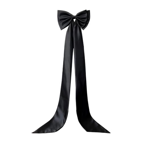 SEEOR Elegante Satin-Schleifen, Zug, Hochzeitskleid, Accessoire, vielseitig, Satin-Schleifen, Schärpe, Brautkleid, Accessoire von SEEOR