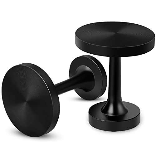 Vorhanghalter, 2 Stück, dekorative Vorhanghalter, Wandmontage, Vorhang-Raffhalter, Metall, rund, Medaillon-Vorhanghalter, modern, einfache Vorhang-Haken mit Schrauben, schwarz Vorhanghalter, 2 Stück, dekorative Vorhanghalter, Wandmontage, Vorhang-Raffhalter, Metall, rund, Medaillon-Vorhanghalter, modern, einfache Vorhang-Haken mit Schrauben, schwarz von SEGNAYEN