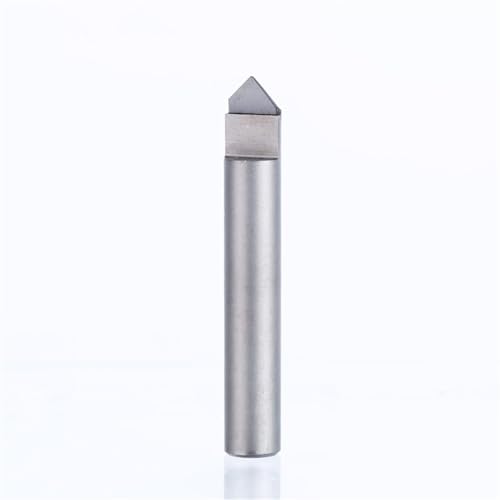 1 STÜCK CNC-Werkzeuge Fräser Diamant Marmor Schaftfräser Stein Hart Granit Schneiden Gravur Bits 30 35 40 45 Grad PCD Cutter 6mm (Size : 3676) von SEIDER