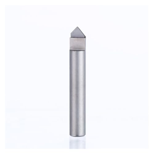 1 STÜCK CNC-Werkzeuge Fräser Diamant Marmor Schaftfräser Stein Hart Granit Schneiden Gravur Bits 30 35 40 45 Grad PCD Cutter 6mm (Size : 3676) von SEIDER