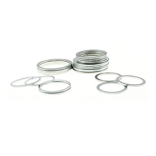 10 Stücke 20mm-50mm Kreissägeblatt Reduzierringe Umwandlungsring Trennscheibe Blende Dichtung Innenloch Adapterringe (Size : 10mm, Color : 22mm) von SEIDER