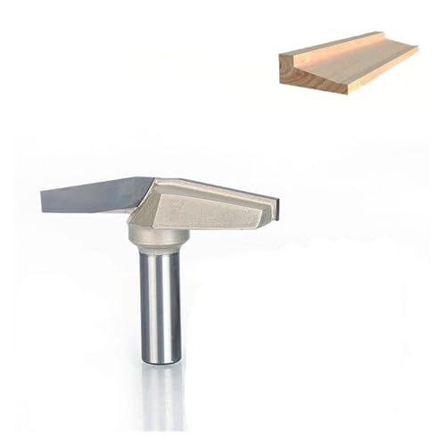 1pc CNC Bit Holzbearbeitungswerkzeuge 2 Flötenfräser Schneiden Türfräser 1/2 Schaft for Holz(6649) von SEIDER