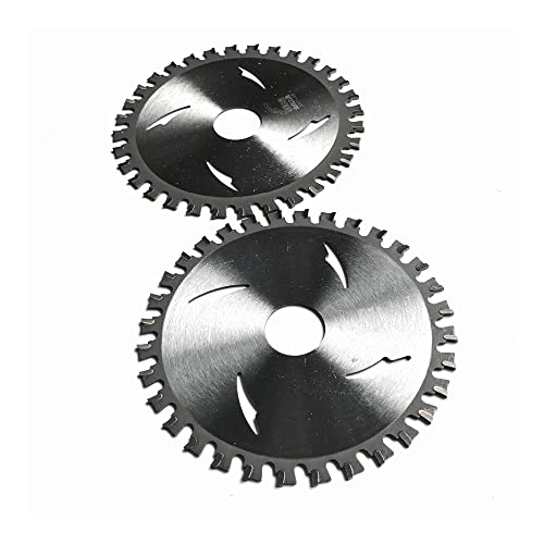 2 STÜCKE Aluminiumschneiden 105/110 * 1,5 * 20 * 32 / 40T TCT-Sägeblatt for Schneiden von NF-Metallaluminium/Eisenprofilen (Color : 0-10bar BN, Size : 105x20x32T) von SEIDER