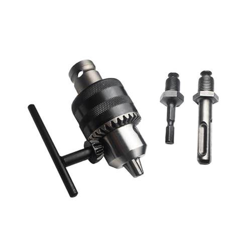 5 Stücke 6,5/10/13/16mm Bohrfutter Adapter Konverter Schnellspannfutter Klemme 0,6-6,5mm/0,8-10mm/2-13mm/3-16mm Schaftbohrfutter(16mm) von SEIDER