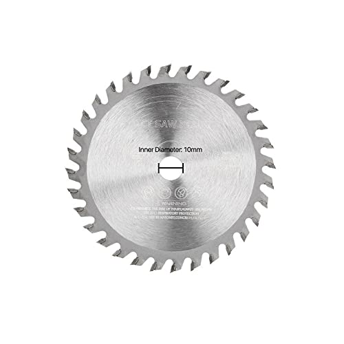 SEIDER TCT-Sägeblatt 89 x 10 mm Holztrennscheibe Hartmetallbestücktes Kreissägeblatt for PVC-Kunststoff-Schneidwerkzeuge for die Holzbearbeitung(TCT 89x10x24T) von SEIDER