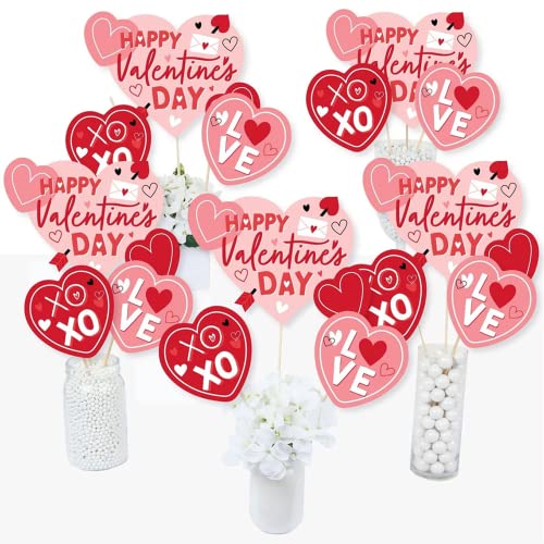 15 Stück Valentinstag Tafelaufsätze Happy Valentine's Day Tischschilder Topper Valentinstag Party Dekoration Liebe Thema Tafelaufsätze Partyzubehör 15 Stück Valentinstag Tafelaufsätze Happy Valentine's Day Tischschilder Topper Valentinstag Party Dekoration Liebe Thema Tafelaufsätze Partyzubehör von SEIHDHIK
