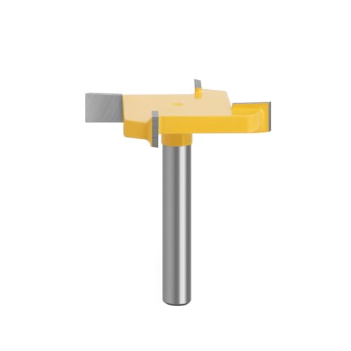 1 Stück 6mm Schaft Reinigung Fräser, Spoilboard Oberfläche Fräser Bit Holzbearbeitung Fräsen Schneidwerkzeug (1/4 Zoll) von SEIWEI