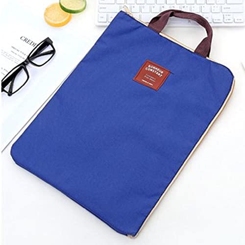 1 Stück Dunkelblau Dokument A4 in Leinwand, Handtasche, Tragbare Türhalter Shirts Aufbewahrungsdatei Schulfülldatei Ordner 1 Stück Dunkelblau Dokument A4 in Leinwand, Handtasche, Tragbare Türhalter Shirts Aufbewahrungsdatei Schulfülldatei Ordner von SEIWEI