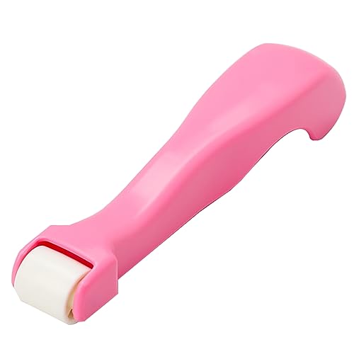 1 x Presswalze, Quilt-Nahtrolle, Handdruckrolle, leicht zu greifen, zum Quilten, Nähen, Drucken, Tinte, Tapeten (rot) von SEIWEI