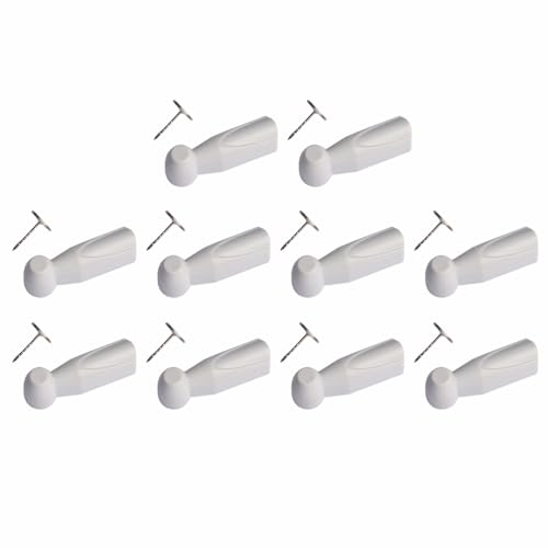 10 Stück Sicherheitsetiketten zur Diebstahlsicherung, Hartetiketten mit Stift, Zubehör für die Diebstahlsicherung im Einzelhandel mit Schnallen für Kleidung, Schuhe, Hüte und Supermärkte von SEIWEI