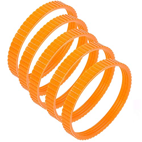 Antriebsriemen für elektrische Hobelmaschine aus Polyurethan, 9,6 mm breit, für 1900B, Orange, 5 Stück Antriebsriemen für elektrische Hobelmaschine aus Polyurethan, 9,6 mm breit, für 1900B, Orange, 5 Stück von SEIWEI