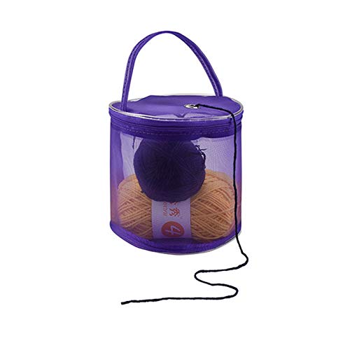 SEIWEI Stricktasche, Garn Häkelaufbewahrung Organizer Tasche für Wolle, Stricknadeln, Zubehör und Häkelnadeln Tote Taschen für Häkelnadeln Stricken SEIWEI Stricktasche, Garn Häkelaufbewahrung Organizer Tasche für Wolle, Stricknadeln, Zubehör und Häkelnadeln Tote Taschen für Häkelnadeln Stricken von SEIWEI
