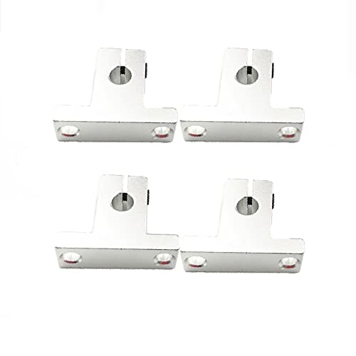 SK6 Linearwellen-Stützhalterung, 4 Stück, 6 mm, Aluminium, lineare Schienen-Schaftführung, Stützhalterung, vertikale optische Achsenhalterung SK6 Linearwellen-Stützhalterung, 4 Stück, 6 mm, Aluminium, lineare Schienen-Schaftführung, Stützhalterung, vertikale optische Achsenhalterung von SEIWEI