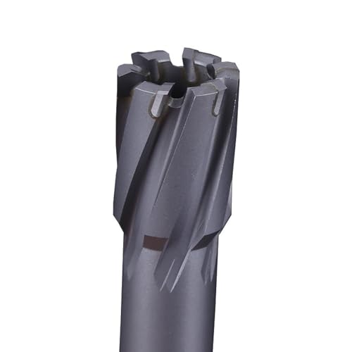 Silberner Fräser-Bohrer für Tieflochbohren, kompatibel mit Magnetbohrmaschinen(14.0X35MM) von SEIWEI