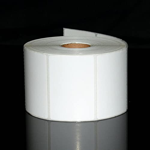 Thermo-Versand-Etiketten, hellweiß, Thermo-Transfer-Etikett, klebrig und langlebig, selbstklebendes Etikettenpapier, Drucken von Barcode-Papier von SEIWEI