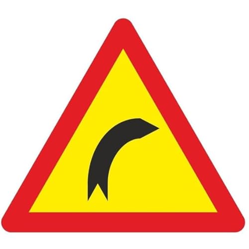 Schild für gebogene Tüten, 700 x 700 mm von SEKURECO
