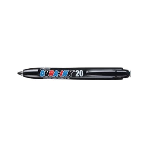 Sekureco 140096575 Permanentmarker, einziehbar, 12 Stück von SEKURECO