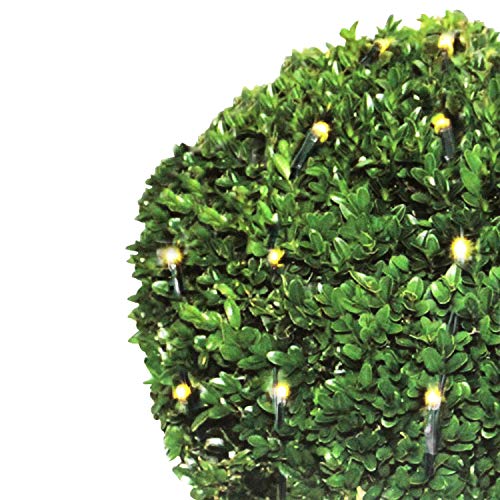 Lichternetz für den Buchsbaum Ø120cm 1,2m 144 LEDs warmweißes Lichterkette für Innen und Außen Dekoration Beleuchtung Weihnachten von SELF IMPORT AGENCIES