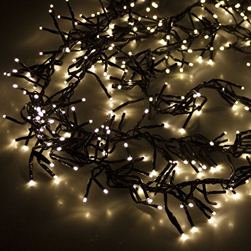 PERAGASHOP 1500 LED Cluster Lichterkette warmweiß, 8 Lichteffekte, In-&Outdoor, 30m Aussenbeleuchtung für Tannenbaum PERAGASHOP 1500 LED Cluster Lichterkette warmweiß, 8 Lichteffekte, In-&Outdoor, 30m Aussenbeleuchtung für Tannenbaum von SELF IMPORT AGENCIES