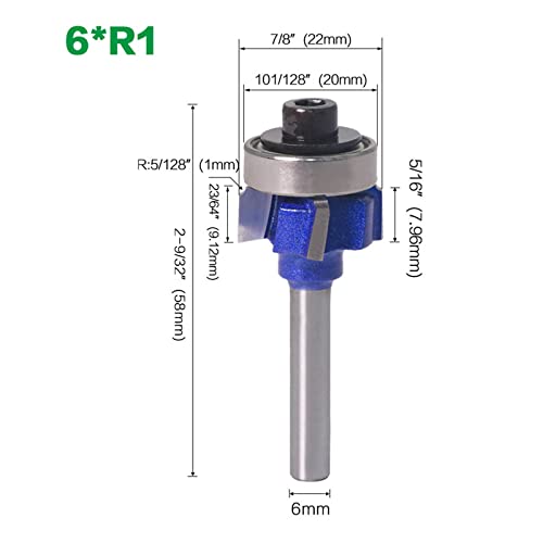 1/4 "Schaftfräsenschneider Mit Lagerholz PVC Router Rand Trimmer Holzbearbeitung Vier Zähne Trimmmesser Bitwaldging 1/4 "Schaftfräsenschneider Mit Lagerholz PVC Router Rand Trimmer Holzbearbeitung Vier Zähne Trimmmesser Bitwaldging von SELVFZ