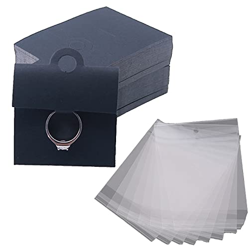 100 Pcs Leere Ringanzeige Halbhalter Karten Kraftkarton Hanging Cards Schmuckverpackung Displaykarten 100 Pcs Leere Ringanzeige Halbhalter Karten Kraftkarton Hanging Cards Schmuckverpackung Displaykarten von SELVFZ