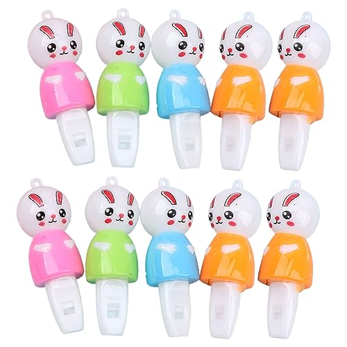 SELVFZ 10pcs Cartoon Form Pfeife Cheerleading Sportspielzeug Für Kinder Kinder Geburtstagsfeier Gunst Goodie Bag Füllstoffe Geschenke Cartoon Pfeife von SELVFZ