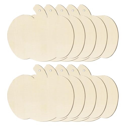 10pcs Holzkürbiskornament Für Halloween Und Thanksgiving Handwerksfarben Die Geschenkt Werden Können Handgefertigtes Festival Accessoires Saisonale Party Gefälligkeiten von SELVFZ