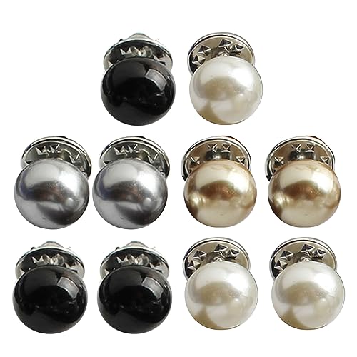 10xstylish Imitation Pearls Button Für Frauenhemden Nahtloser Abschluss Unsichtbare Sicherheitsstifte Verhindert Die Unfallbelastung 10xstylish Imitation Pearls Button Für Frauenhemden Nahtloser Abschluss Unsichtbare Sicherheitsstifte Verhindert Die Unfallbelastung von SELVFZ
