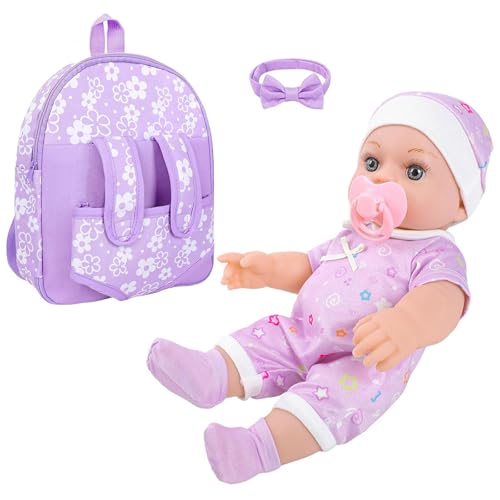 12 Zoll Wiedergeborene Babypuppen Wie Puppen Mit Kleidung Und Accessoires Ideal Für Jungenmädchen Kinder Erziehung Game Supply 12 Zoll Wiedergeborene Babypuppen Wie Puppen Mit Kleidung Und Accessoires Ideal Für Jungenmädchen Kinder Erziehung Game Supply von SELVFZ
