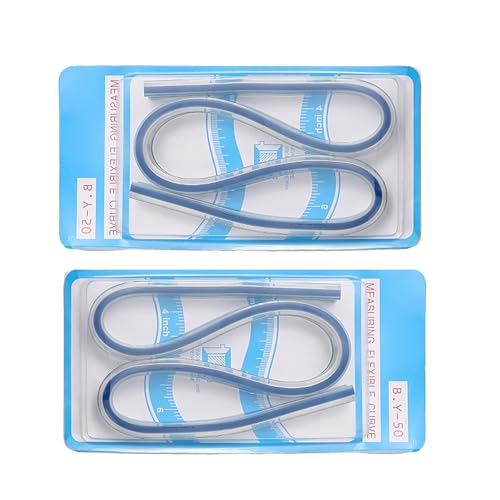 2pcs Schneidere Zeichnen Lineal Flexible Weiche PVC Messband Quilt Lineal Messwerkzeug Für Kleidungsmuster 2pcs Schneidere Zeichnen Lineal Flexible Weiche PVC Messband Quilt Lineal Messwerkzeug Für Kleidungsmuster von SELVFZ