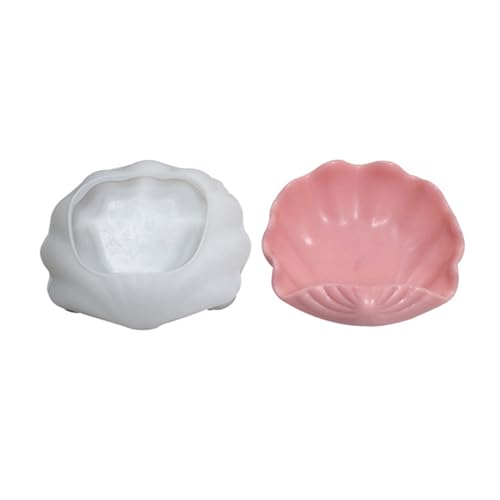 3D Conch Kerzenglas Schimmelpilze Handgefertigte Aufbewahrungsbox Beton Zementform Epoxidharz Blumenpot Silikonform Wohnheimdekorationen von SELVFZ