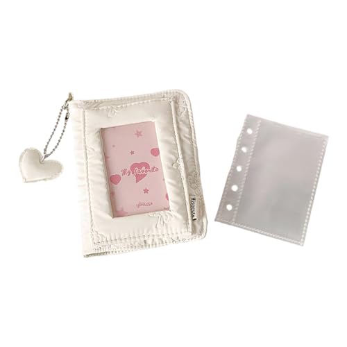 3inch Kleines Fotoalbum Abnehmbares Seite 5 Ringe Binder Photokard Speicherbuch Für Bilder Notizierer Fotosammlung Buch 3inch Kleines Fotoalbum Abnehmbares Seite 5 Ringe Binder Photokard Speicherbuch Für Bilder Notizierer Fotosammlung Buch von SELVFZ