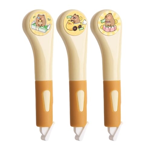3pcs Korrekturbandrolle Insgesamt 18m Für Schul Und Büroversorgungen 6mx5mm White Out Correction Bapes Zum Schreiben Von Kunststoffband von SELVFZ