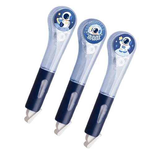 3pcs Korrekturbandrolle Insgesamt 18m Für Schul Und Büroversorgungen 6mx5mm White Out Correction Bapes Zum Schreiben Von Kunststoffband von SELVFZ